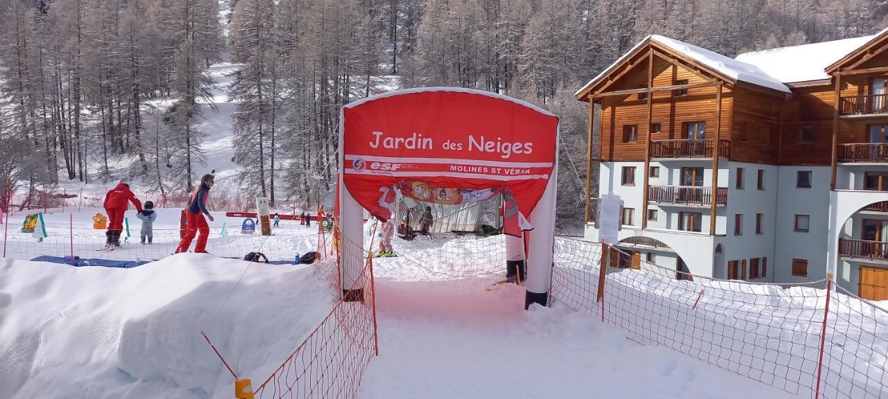 Skis Aux Pieds Dans Un Appartement Cosy Au Coeur Du Queyras Molines-en-Queyras Eksteriør bilde